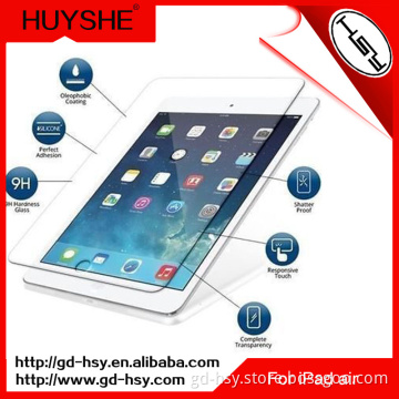 HUYSHE 2.5d tempered glass screen protectors for ipad air wholesale tempered glass screen protector